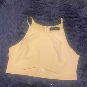 Beige Akira Crop top
